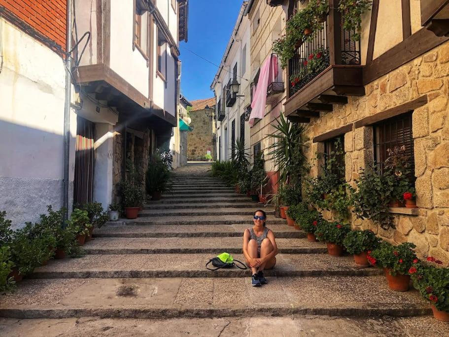 Casa Rural En Candeleda Con Piscina Y Un Maravilloso Jardin Kültér fotó